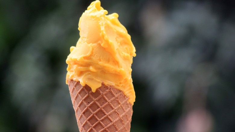 Aprenda a fazer um sorbet de cajá sem gordura hidrogenada