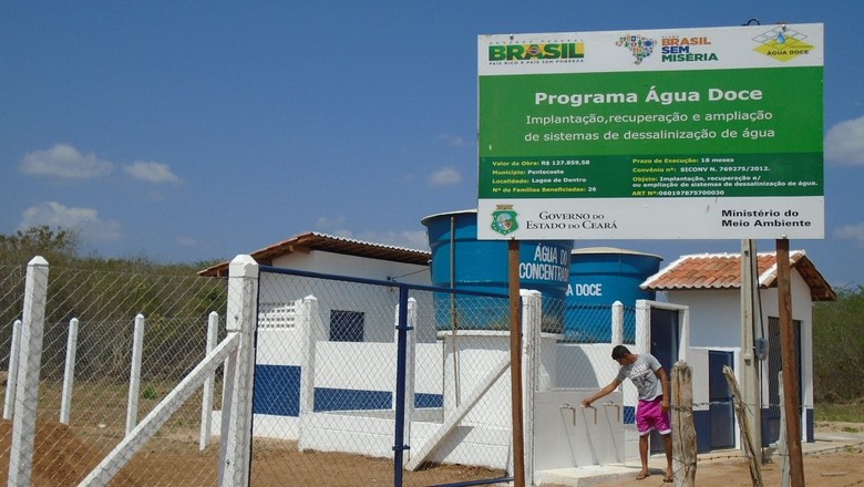 Tecnologia de dessalinização da água creditada à Embrapa foi desenvolvida pelo Ministério do Meio Ambiente